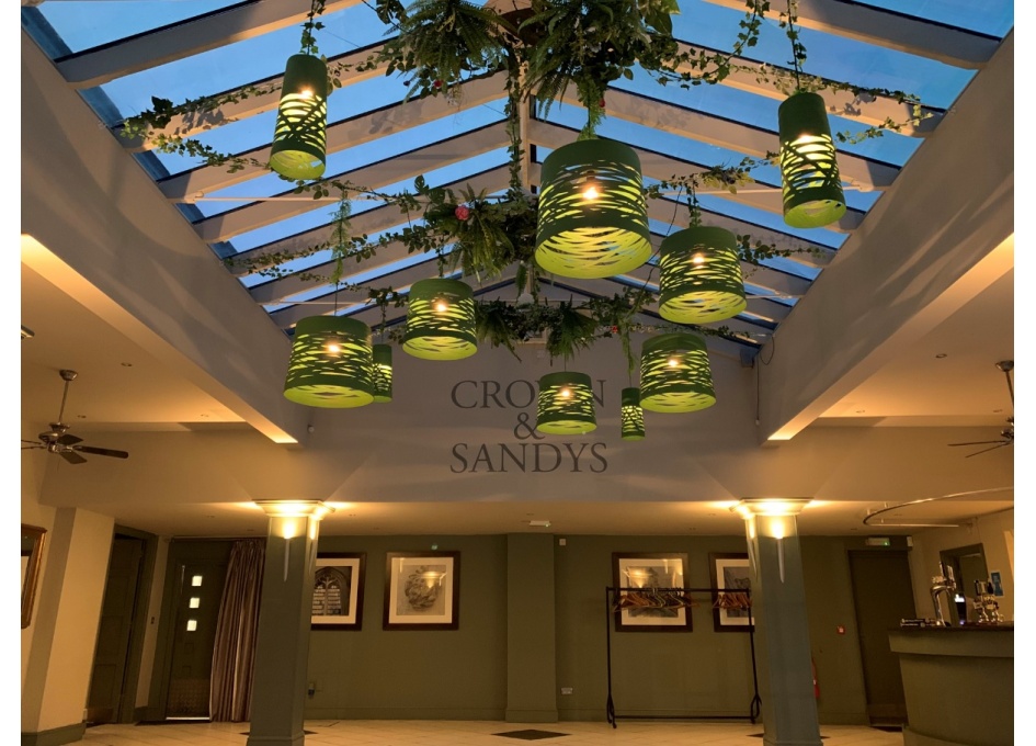 Commercial Lighting Projects - THE ORANGERY, CROWN & SANDYS